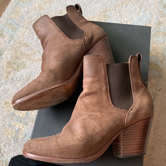 Rag & Bone Devon boot 39 Brown waxy - Picture 4 of 8